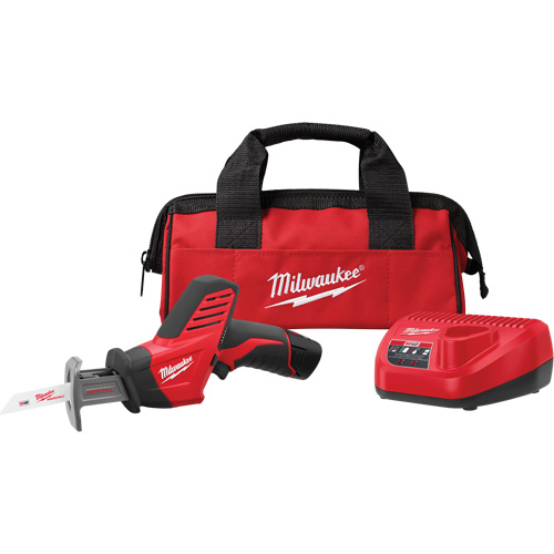 M12 Hackzall&reg; Reciprocating Saw Kit, 12 V, Lithium-Ion Battery, 0 - 3000 SPM Dufferin Supply