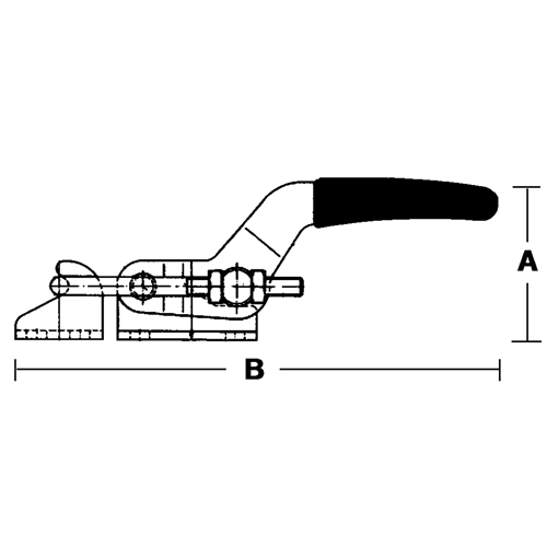 Latch Clamps - 300 Series, 360 lbs. Clamping Force Dufferin Supply