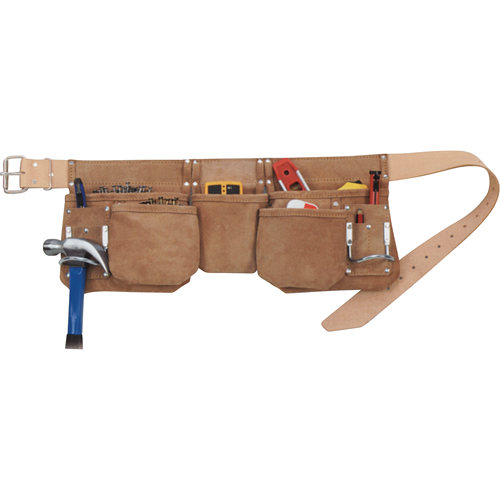 Journeyman Carpenter Aprons, Leather, Tan Dufferin Supply