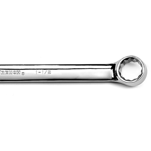 Cl&eacute; mixte longue &agrave; 12 pans, 12 pans, 1-1/2", Fini Chrome/Poli Dufferin Supply
