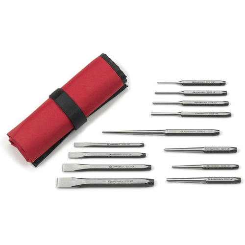 Jeu de poinçons et ciseaux, 12 morceaux Dufferin Supply