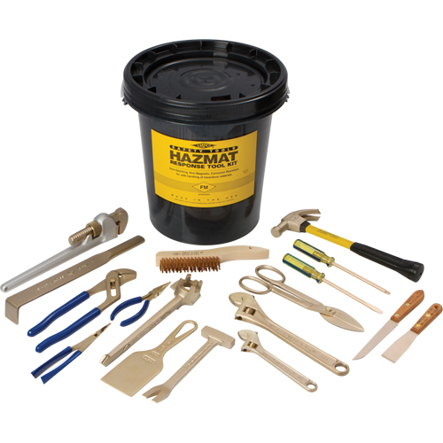Trousses d'outils mati&egrave;res dangereuses 17 morceaux Dufferin Supply