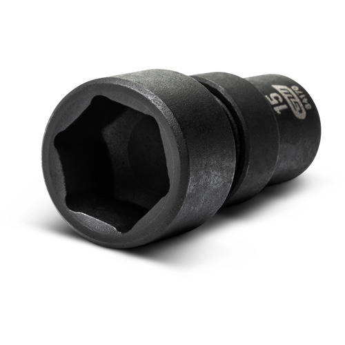 12-Piece 1/4" Drive 6 Point Universal impact Metric Flex Socket Set Dufferin Supply