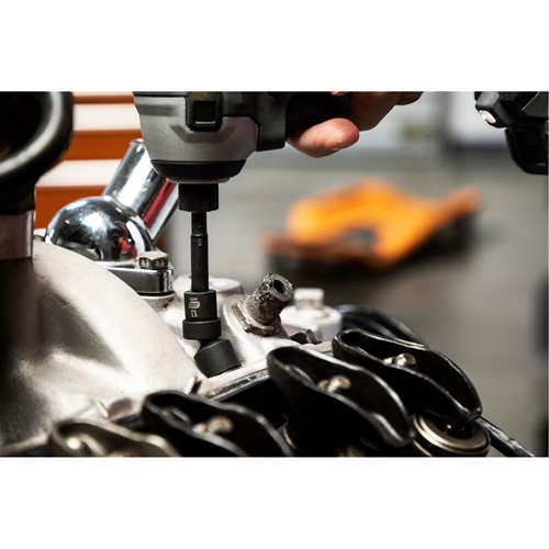 12-Piece 1/4" Drive 6 Point Universal impact Metric Flex Socket Set Dufferin Supply