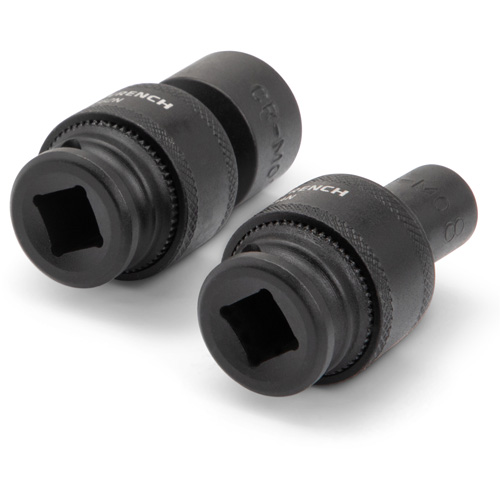 15-Piece 3/8" Drive 6 Point Universal Impact Metric Flex Socket Set Dufferin Supply