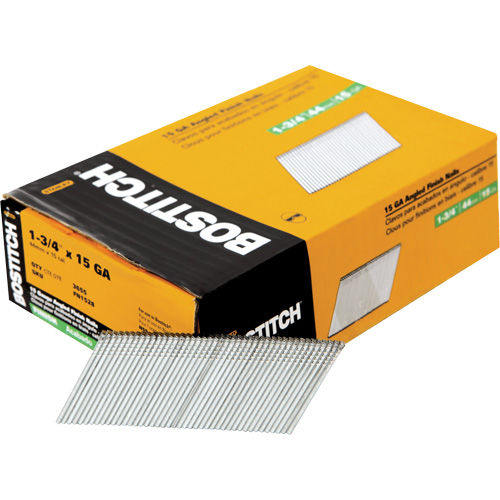 15 Gauge Angled Finish Nails Dufferin Supply