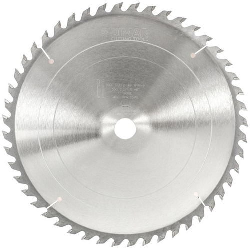 Lame de scie industrielle - coupe en travers &agrave; voie &eacute;troite, 12", 48 dents, Pour Bois Dufferin Supply