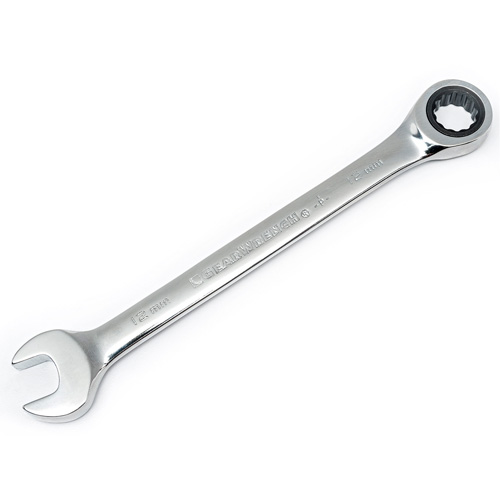 72-Tooth 12 Point Ratcheting Wrench Set, Combination, 5 Pieces, Metric Dufferin Supply