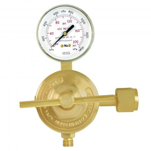 Medium-to-Heavy-Duty Station Regulator, Oxygen, 7/8"-14LH(F) Inlet Dufferin Supply