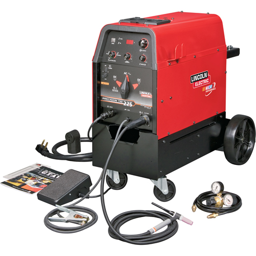 Ensemble Precision TIG 225 ReadyPak avec chariot Dufferin Supply