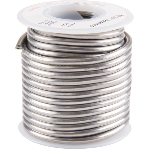 M&eacute;tal d'apport standard, &agrave; base de plomb, 50 % d'&eacute;tain, 50 % de plomb, &acirc;me Acide, dia. 0,125" Dufferin Supply