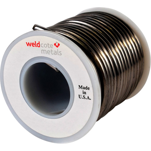 M&eacute;tal d'apport standard, Sans plomb, 95 % d'&eacute;tain, 5 % d'antimoine, &acirc;me Plein, dia. 0,09375" Dufferin Supply