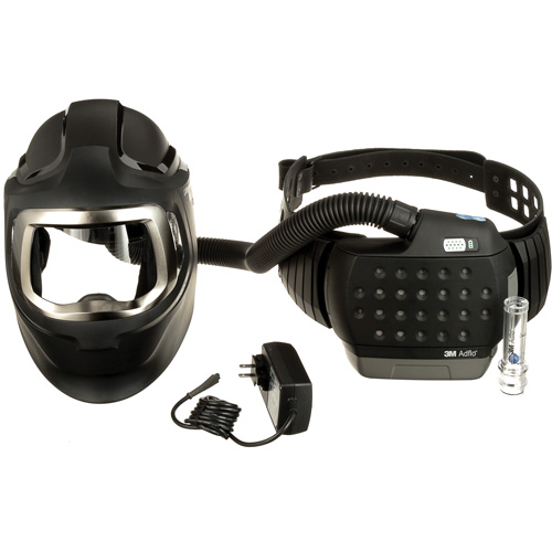 Adflo Powered Air Purifying Respirator, Welding Helmet, Lithium-Ion Battery Dufferin Supply