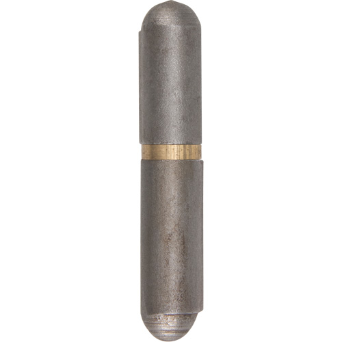 Weld-On Hinge, 0.315" Dia. x 1.575" L, Mild Steel w/Fixed Steel Pin Dufferin Supply