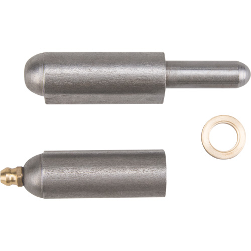 Charni&egrave;re &agrave; souder, 0,63" dia. x 3,937" lo, Acier doux a/goupille fixe en acier Dufferin Supply