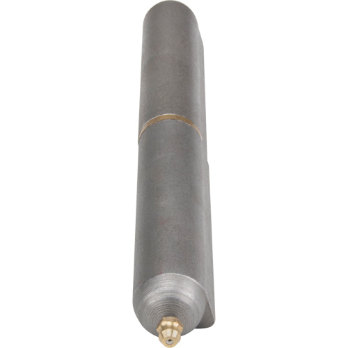 Weld-On Hinge, 0.906" Dia. x 7.874" L, Mild Steel w/Fixed Steel Pin Dufferin Supply