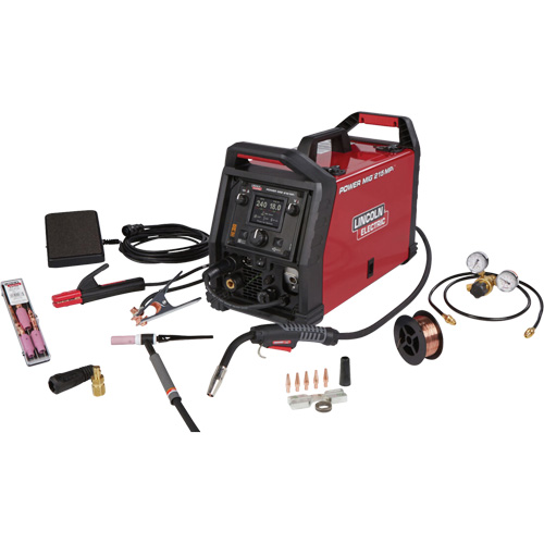 POWER MIG&reg; 215 MPi Multi-Process Welder TIG One-Pak&reg;, 120 V/230 V, 1 Ph, 60 Hz Dufferin Supply