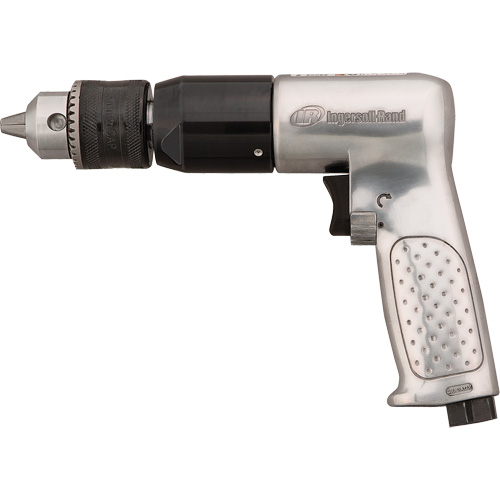 Perceuse pneumatique r&eacute;versible, 4 pi³/min, 1/4" NPTF, 94 dBA, 1/2" mandrin, Avec cl&eacute; Dufferin Supply