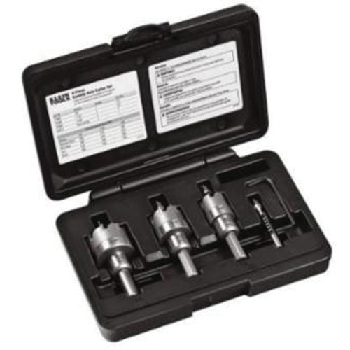 Carbide Hole Cutter Set with Heavy-Duty Carry Case, 4 Pieces Dufferin Supply