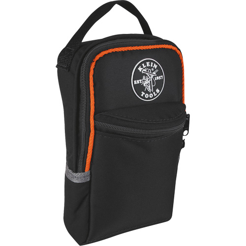 Tradesman Pro Carrying Case, Polyester, 2 Pockets, Black/Orange Dufferin Supply