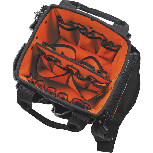 Fourretout Tradesman Pro, Nylon balistique, 40 pochettes, Noir/Orange Dufferin Supply