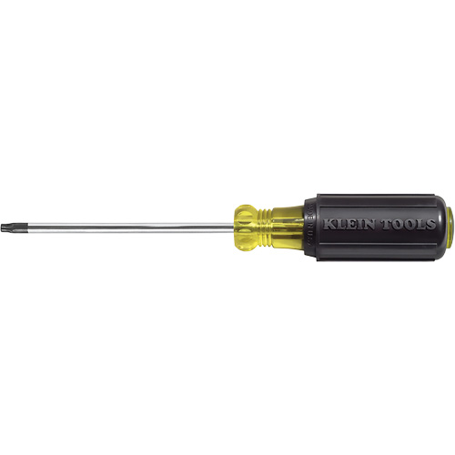 Tournevis Klein a/manche caoutchout&eacute;-Tournevis Torx &agrave; tige ronde Dufferin Supply