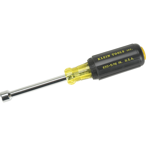 Nut Drivers - 3" Shafts, 1/2" Drive, 7-5/16" L, Magnetic Dufferin Supply