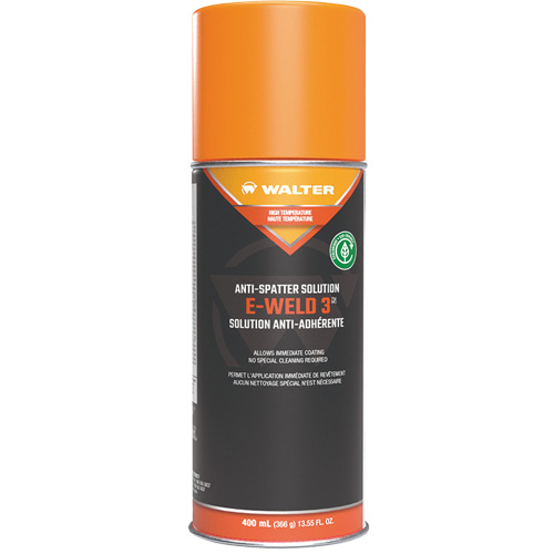 E-Weld 3 High-Temperature Anti-Spatter Solution, Aerosol Dufferin Supply