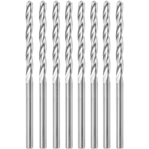 Foret spiral&eacute; &agrave; pointe standard 8 mcx d'un diam&egrave;tre de 1/8", 1/8", Cannelure 1" Dufferin Supply