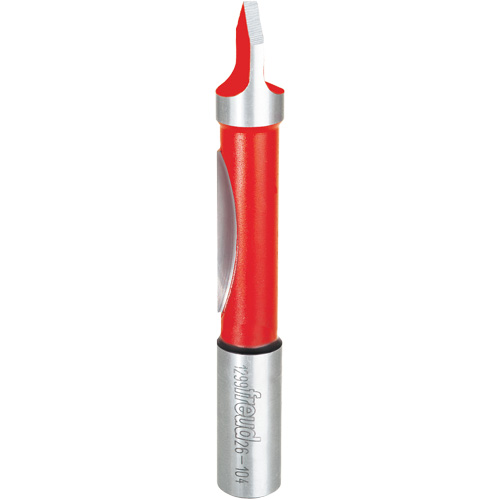Router Bit - Panel Pilot Bit, 1/2" Dia., 1-1/4" H, 3-3/4" L, 1/2" Shank Dufferin Supply