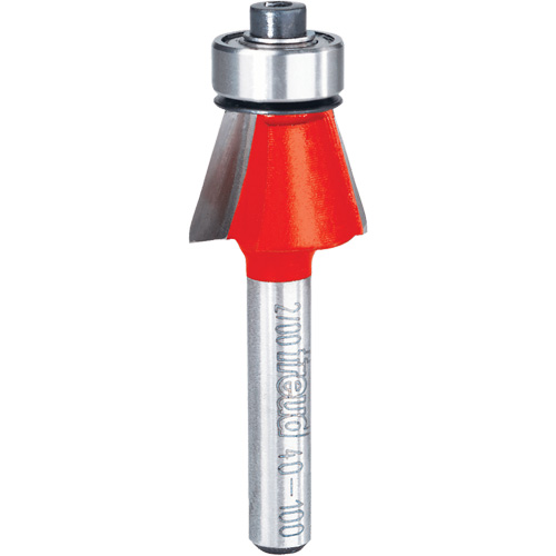 Router Bit - Chamfer Bit, 23/32" Dia., 1/4" Shank Dufferin Supply