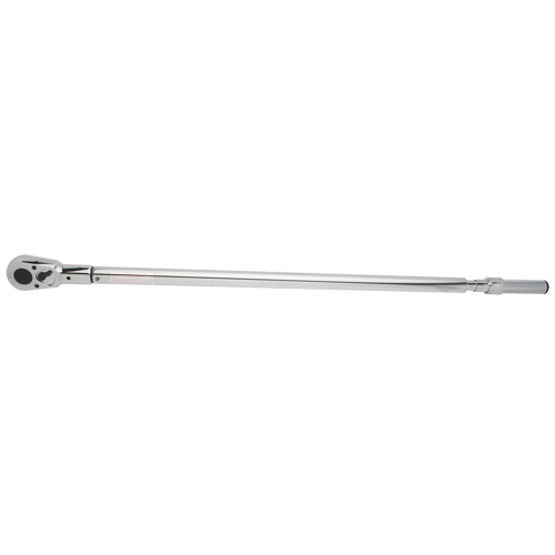 Heavy-Duty Micro-Adjustable Torque Wrench, Click, 3/4" Square Drive, 100 - 600 ft-lbs. Dufferin Supply