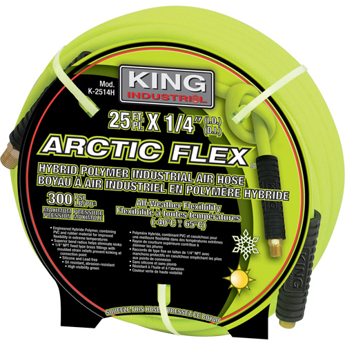25' Hybrid Polymer Industrial Air Hose Dufferin Supply
