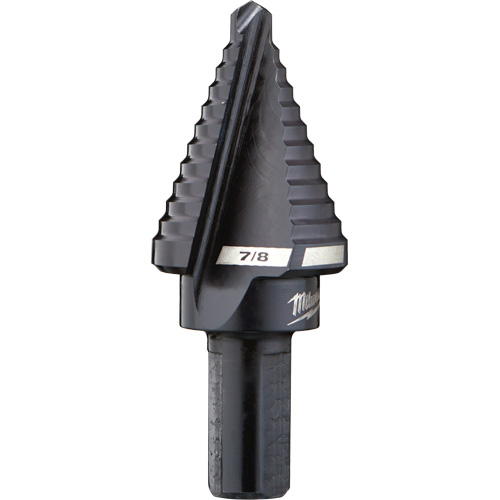 #7 Step Drill Bit, 7/8" - High Speed Steel Dufferin Supply