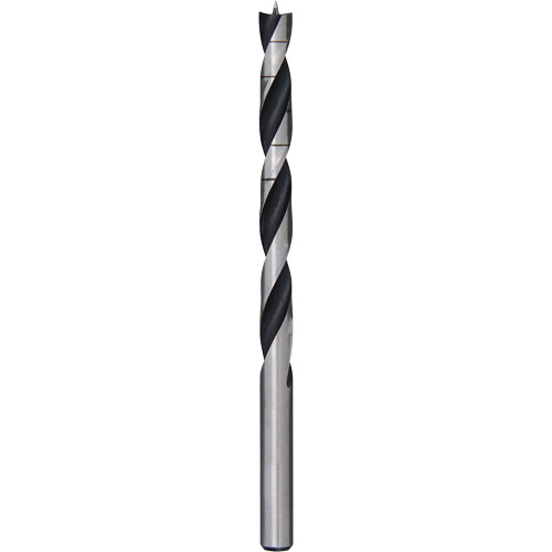 Brad Point Wood Bit, 1/4", 4" Length, 1/4" Shank Dufferin Supply