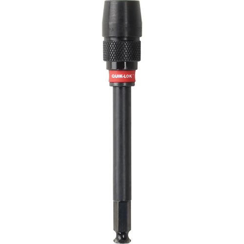 Quik-Lok Impact Drill Bit Extension, 7/16" Max. Diameter, 5-1/2" Length, 7/16" Shank Dufferin Supply