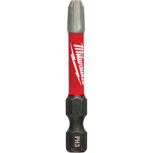 Shockwave Impact Power Bit, Phillips, #3 Tip, 1/4" Drive Size, 2" Length Dufferin Supply