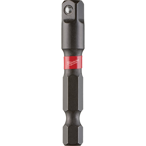 Shockwave Impact Driver Socket Adapter, 1/4" Drive Size, 1/4" Male Size, Ball, 1-7/8" L Dufferin Supply
