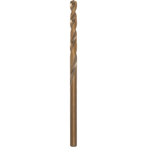 Red Helix Jobber Drill Bit, High Speed Steel, 9/64", 2-15/16" L, 1-3/4" Flute, 135° Point Angle Dufferin Supply