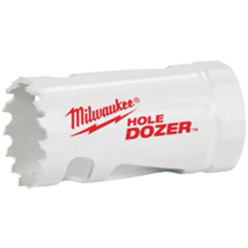 Scie-cloche Hole Dozer avec arbre, 1-1/8", Profondeur de la coupe 1-5/8", Bim&eacute;tal Dufferin Supply