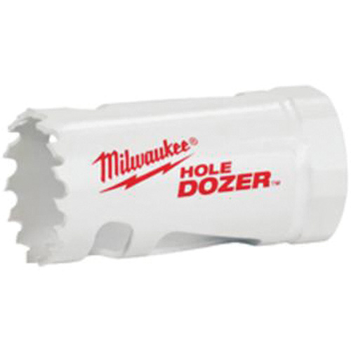 Scie-cloche Hole Dozer avec arbre, 1-1/4", Profondeur de la coupe 1-5/8", Bim&eacute;tal Dufferin Supply