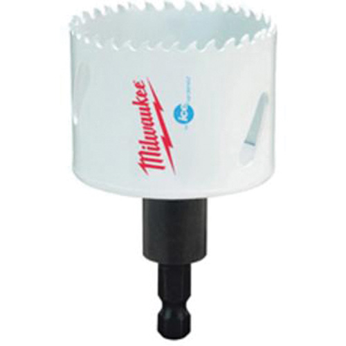 Scie-cloche Hole Dozer avec arbre, 2-1/8", Profondeur de la coupe 1-5/8", Bim&eacute;tal Dufferin Supply