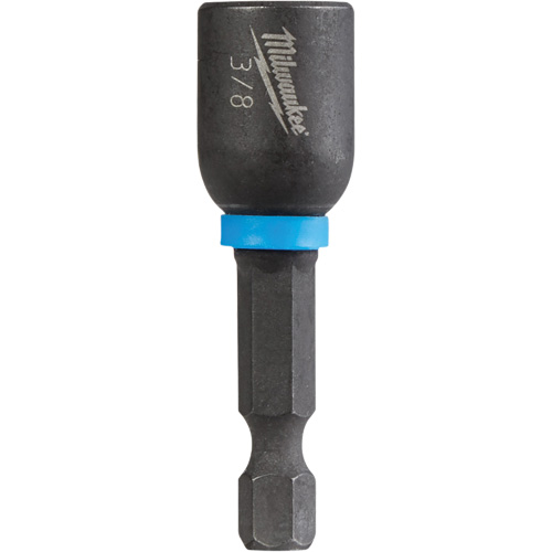 Shockwave Impact Duty Nut Driver, 1/4" Tip, 3/8" Drive, 1-7/8" L, Magnetic Dufferin Supply