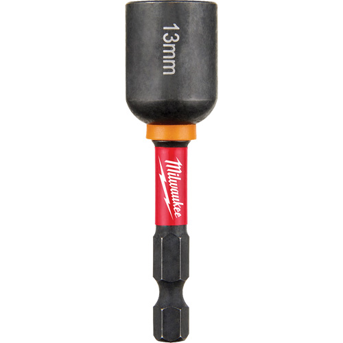 Shockwave Impact Duty Nut Driver, 1/4" Tip, 13 mm Drive, 2-9/16" L, Magnetic Dufferin Supply