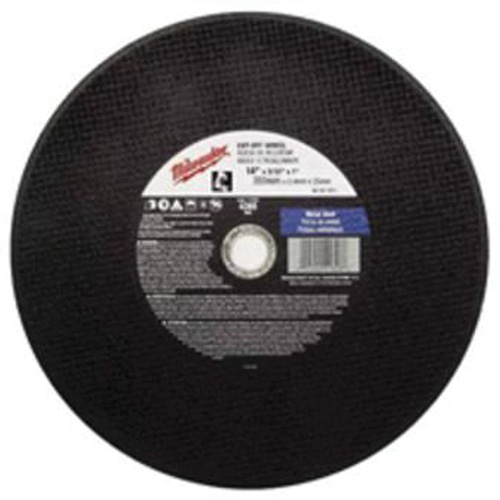 Meule &agrave; tronçonner de premi&egrave;re qualit&eacute;, 12" x 1/8", Arbre de 20 mm, Type 1, Carbure de silicium, 4365 Tr/min Dufferin Supply