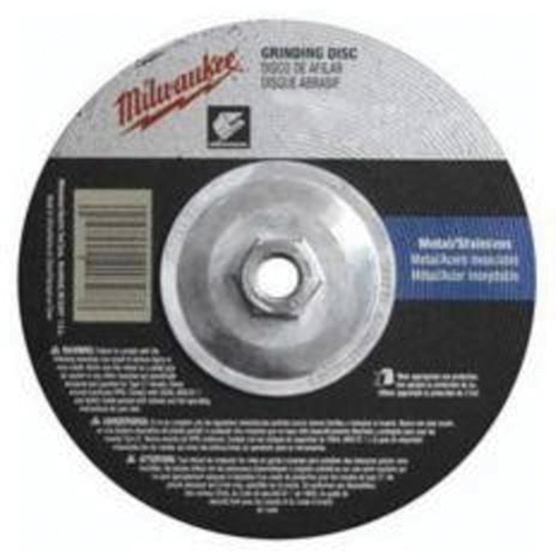 Grinding Wheel, 7" x 1/4", 5/8"-11 Arbor, Aluminum Oxide, Type 27 Dufferin Supply