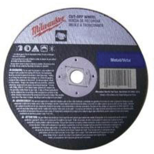 General Purpose Cut-Off Wheels, 7" x 3/32", 5/8" Arbor, Type 1, Aluminum Oxide, 8730 RPM Dufferin Supply