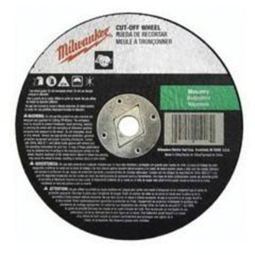 Reinforced Cut-Off Wheels, 7" x 1/8", 5/8" Arbor, Type 1, Silicon Carbide, 8730 RPM Dufferin Supply