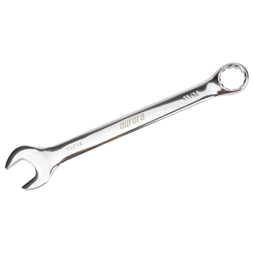 Cl&eacute; mixte, 12 pans, 11/16", Fini Chrome Dufferin Supply