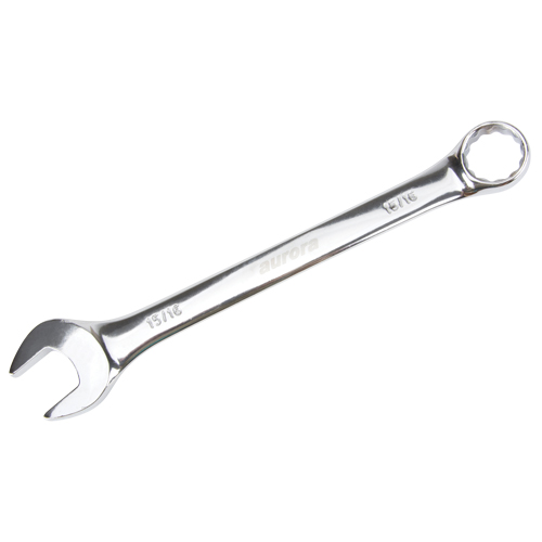 Cl&eacute; mixte, 12 pans, 15/16", Fini Chrome Dufferin Supply